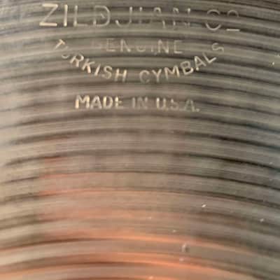 Zildjian 15" Vintage 60's / 70's New Beat Hi Hats (Bag 2) image 6