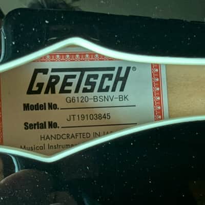 Gretsch 6120 Brian Setzer Black 2021 - Black image 7