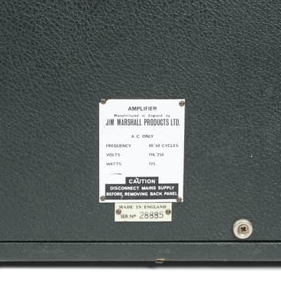 Marshall "Popular" 1930 Combo Amp Owned by Deryck Whibley Of Sum 41 image 5