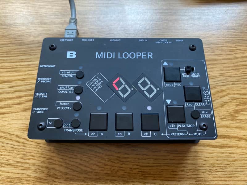 BASTL Instruments Midi Looper 2013 - 2020 - Black image 1