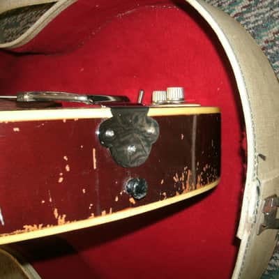 1950s-Kay-K162-Howlin-Wolf-Jimmy-Reed-electric-bass-with-case  1950s-Kay-K image 10