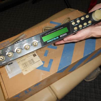E-MU Systems Proteus 2000 Rackmount 128-Voice Sampler Module 1999 - Black image 3