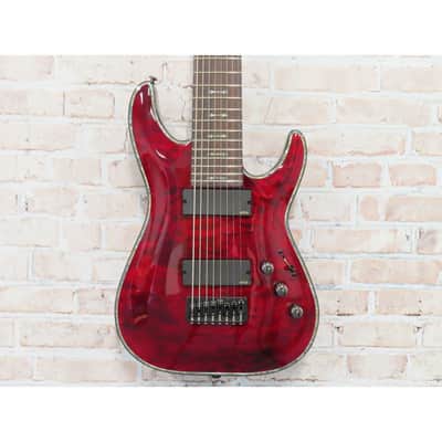 Schecter Hellraiser C8 Electric Guitar Black Cherry image 1