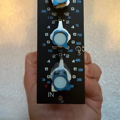 API 550B 500 Series 4-Band Equalizer Modules.  Matched Pair. 1990 - Present - Black image 5