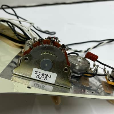 Fender Stratocaster Pre-wired Pickguard American Standard Strat Single-Coil Pickups 016730 NECK & MIDDLE and GFS BRIDGE PU for Electric Guitar Fully Loaded Set USA CTS Knobs Switch Wiring Custom 51993 image 8
