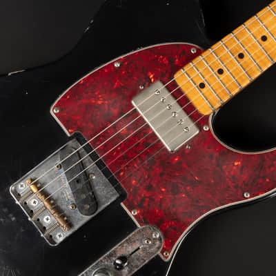 2022 Haar Trad T - Aged Black | Custom Telecaster SH Pickups Kloppmann Amber Relic 3.2kg | CoA Case image 18