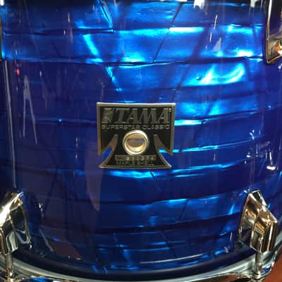 Tama drums sets Superstar Classic Maple Blue Onyx Ltd. 4pc kit 13, 16, 24, and Snare New image 3