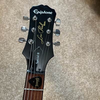 Epiphone Les Paul Special-II GT 2009 - 2019 - Worn Black image 5