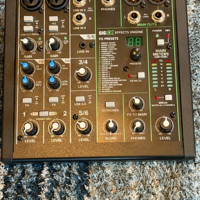 Mackie ProFX6V3+ 6-Channel Analog Mixer with Bluetooth 2024 - Present - Black image 2
