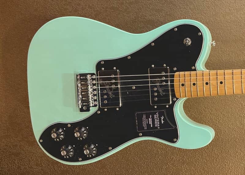 Fender Vintera II 70's Telecaster Deluxe w/Tremolo - Surf Green image 1