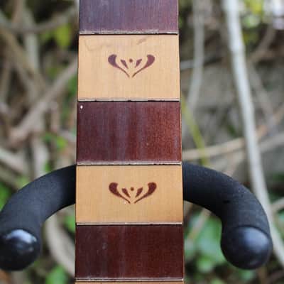Vintage 1939 Supertone Harmony Art Deco Sunburst Panel Parlor Guitar USA Body & Neck Project image 7