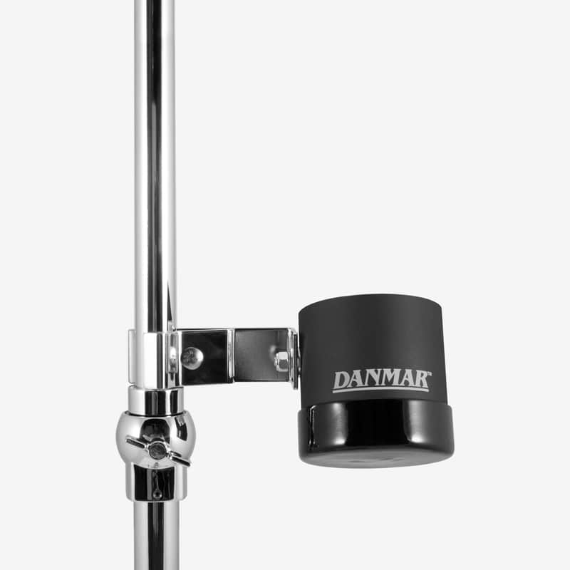 Danmar Percussion - 1028AP - Danmar Cup Holder, Purple, Clamps to Stand image 1