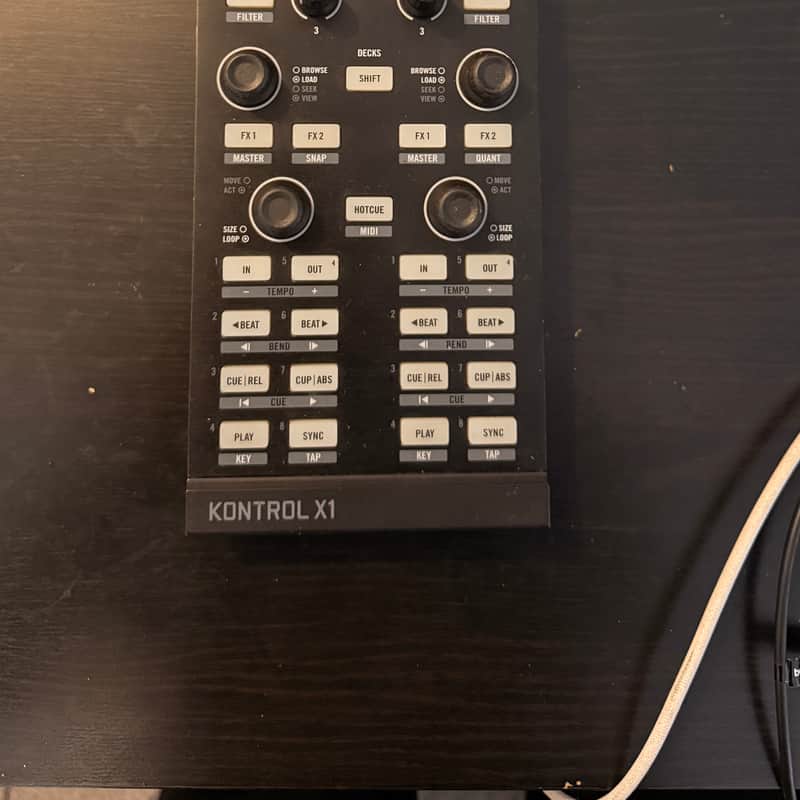 2010s Native Instruments Traktor Kontrol X1 Black