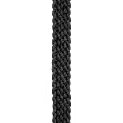 D'Addario 1" Braided Mandolin Strap - Black image 2