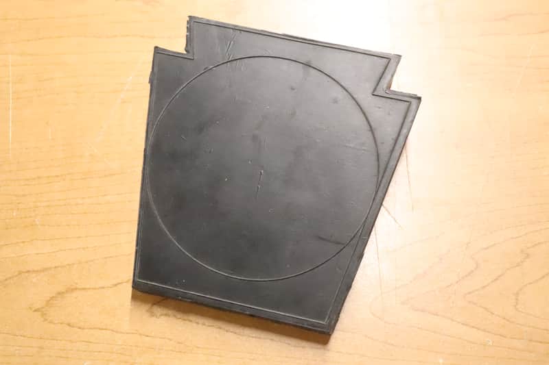 WFL Porto Practice Drum Pad Vintage Black image 1
