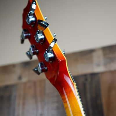 Greco EG-600PR Ace Frehley 3 Pickup Custom 1978 Sunburst w/ Case, Booklet, Cable image 12