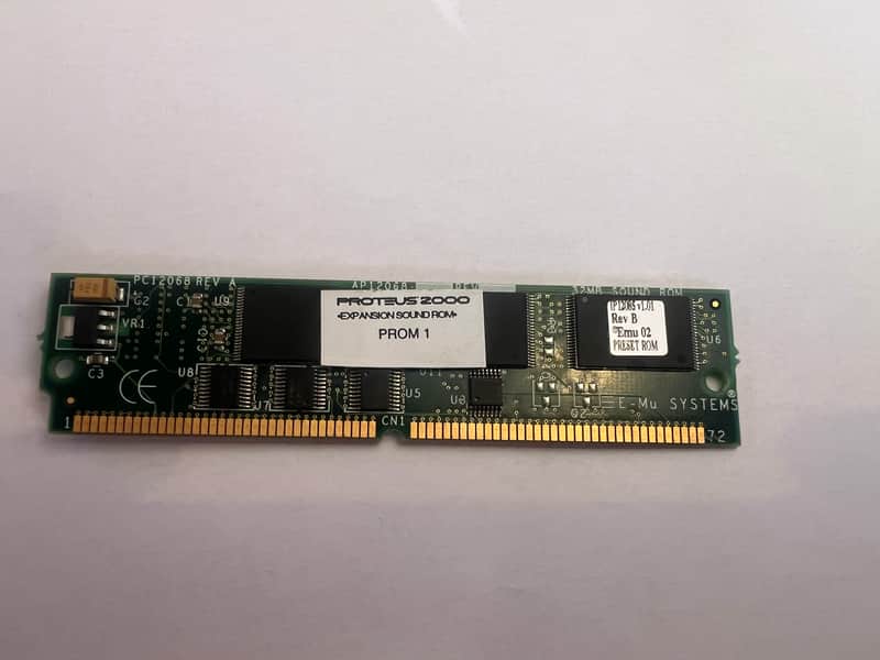 E-MU Systems Proteus 2000 Rackmount 128-Voice Sampler Module