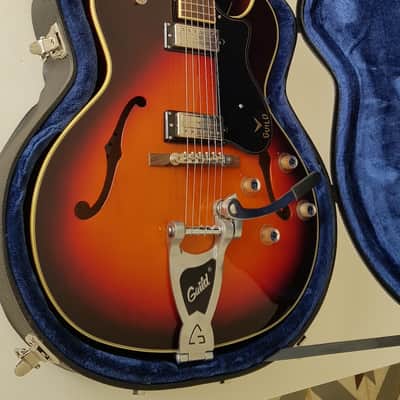 Guild Newark St. Collection C-100D Capri 2016 - Antique Sunburst image 5