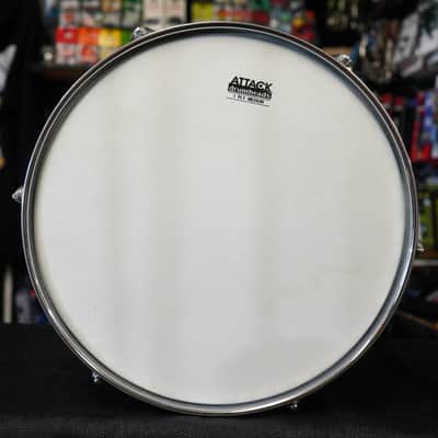Vintage 1960s Ludwig USA 13" Maple Tom w/ Rings - Bowling Ball Blue Oyster Pearl | 9x13" image 11