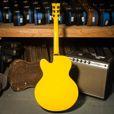 Rick Nielsen's Dean Psychobilly Cabbie 2000s Yellow with Black & White Sides image 3