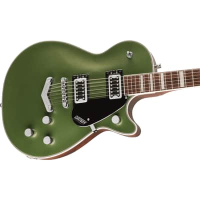 Gretsch G5220 Electromatic Jet BT Single-Cut V Stoptail Olive Metallic - Electric Guitar Bild 4