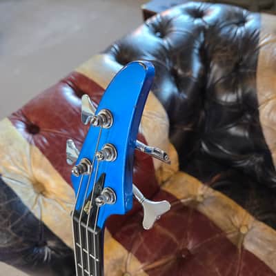 ESP Custom Shop Horizon Bass "The Smurf" Precision Jazz PJ Bass Guitar image 15
