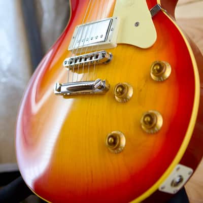 Heritage Custom Shop Core Collection H-150 Plain Top 2022 Dark Cherry Sunburst image 8