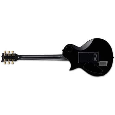 ESP E-II ECLIPSE FT ET Full thickness Evertune Black Gold Fishman Stainless steel + Case - B-Stock image 3