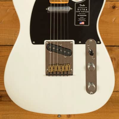 Fender American Ultra Luxe Vintage '50s Telecaster - Maple - White Blonde image 10