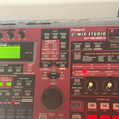 Roland SP-808EX e-MIX Studio groove sampler upgraded XLR, OPTIAL, SCSI image 4