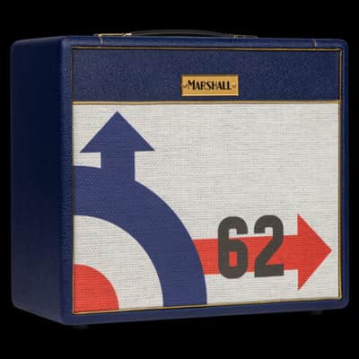 Used Marshall SV20C Studio Vintage 1 x 10-inch 20/5-watt Tube Combo Amp - Blue image 2