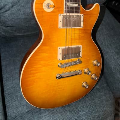 Gibson Les Paul Standard '60s with AAA Maple Top Honey Lemon Burst image 4