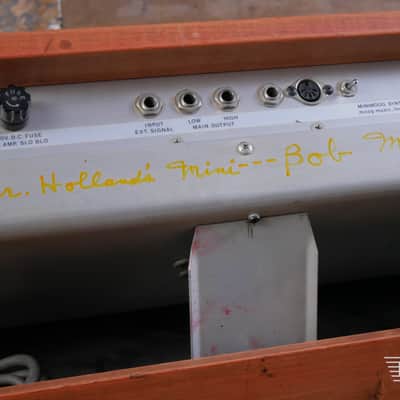Original 70's Moog Minimoog Model D Signed By Bob Moog! image 8