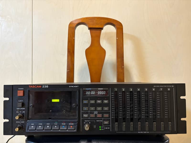 Tascam 238 8 Channel Tape Recorder Rack ! image 1