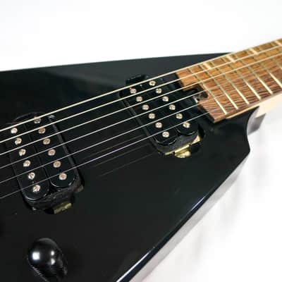 Swisher Handmade Rebel Electric Guitar 2023 - Ebony image 3