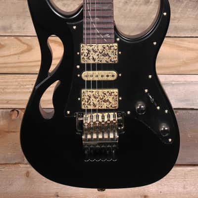 Ibanez Steve Vai Signature PIA3761 Electric Guitar Onyx Black w/ Case image 1