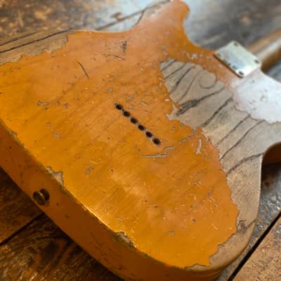 Fender Custom Shop Telecaster 1951 Heavy Relic Butterscotch with OHSC & Docs 2020 image 4