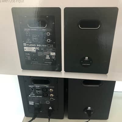 Behringer Studio 50USB 5" Powered Studio Monitors with USB (Pair) 2014 - Present - Standard image 2