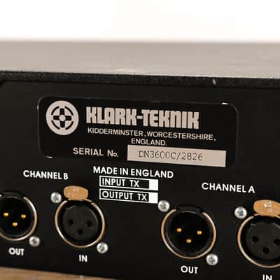 Klark Teknik DN3600 Programmable Graphic Equalizer CG01XTQ image 10