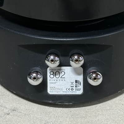 B&W 802 D2 Floorstanding Speakers; Piano Black Pair; Diamond; 802D2 image 12