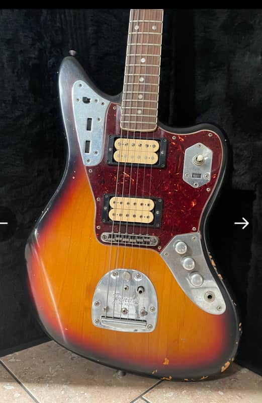 Fender Kurt Cobain Road Worn Jaguar 2012 - 2015 - 3-Color Sunburst
