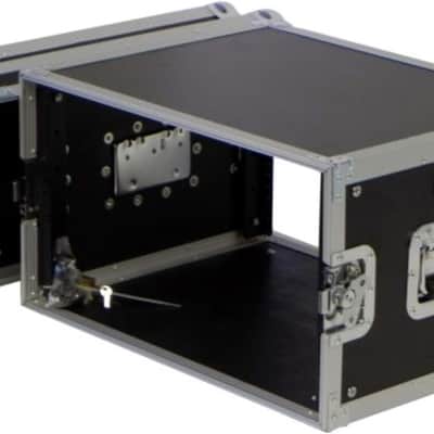 ProX X-6UE 6U Deluxe 14" Deep 19" Width Amp Effects Rack Flight Hard Case image 1