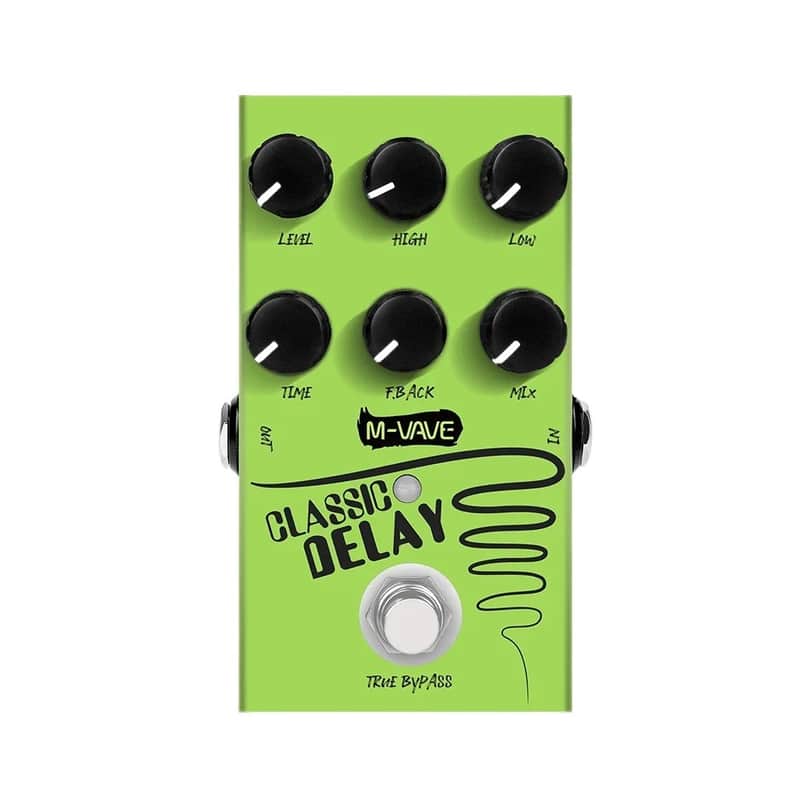 M-vave Classic Delay Effect Pedal for Guitarists with 600ms Delay Time,price include the import duty to US buyer image 1