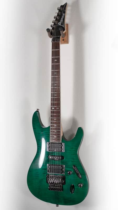 1997 Ibanez S 470 FM in Mediterranean Green (Made in Korea) w
