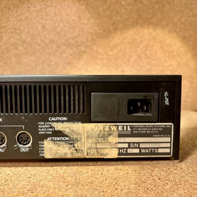 Kurzweil 1000 PX Rackmount Digital Expander Sound Module – Serviced – Warranty imagen 8