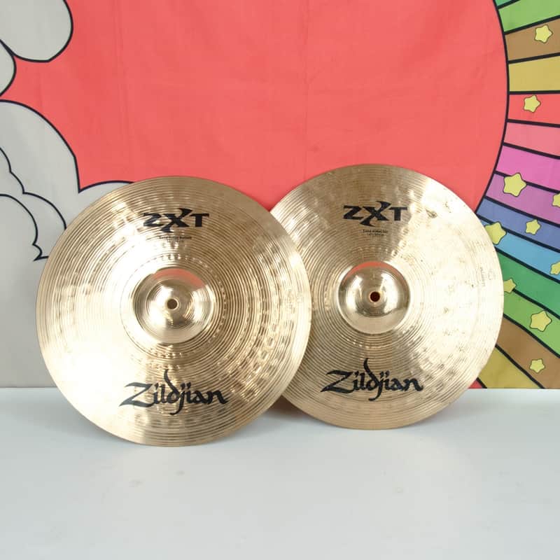 Used Zildjian ZXT 14" Hi-Hats image 1