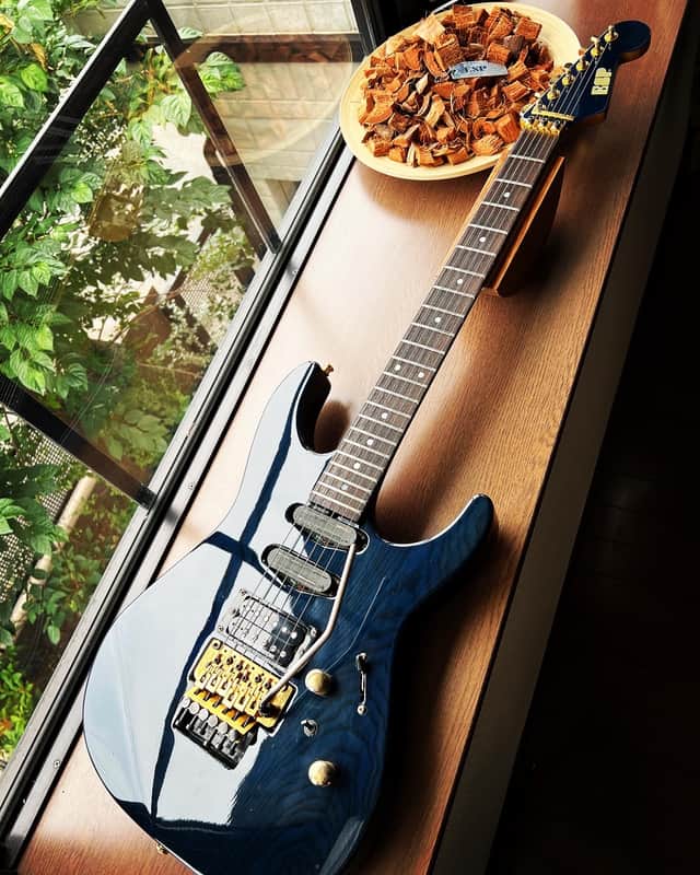 ESP ST style custom order RARE Neck Thru 80s image 1