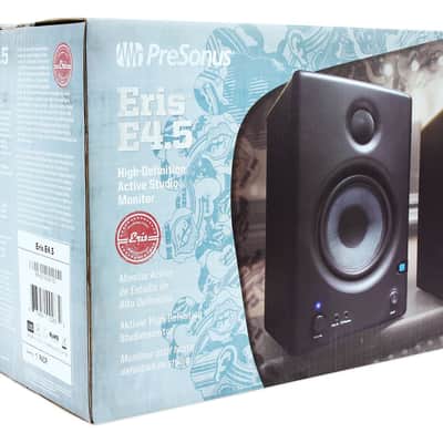 (2) Presonus Eris E4.5 Active Powered 4.5" Studio Monitors Bundle with Mackie 2x2 Controller image 7