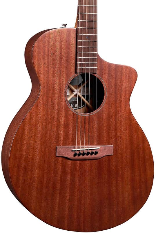 Martin Road Series SC-10E Modern Sapele Acoustic Electric Guitar - Natural image 1