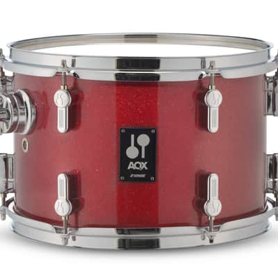 Sonor AQX Stage Red Moon Sparkle 5pc Kit 22x16, 10x7, 12x8, 16x15, 14x5.5 | Drums & Hardware | Authorized Dealer image 5